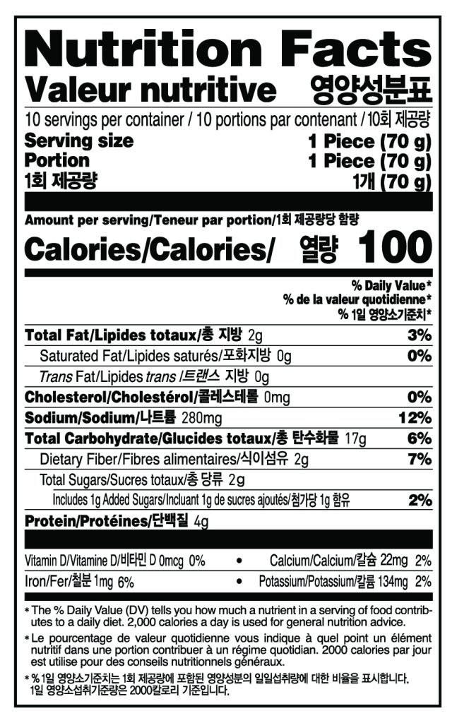 Szechuan Style Flat Dumplings Nutrition