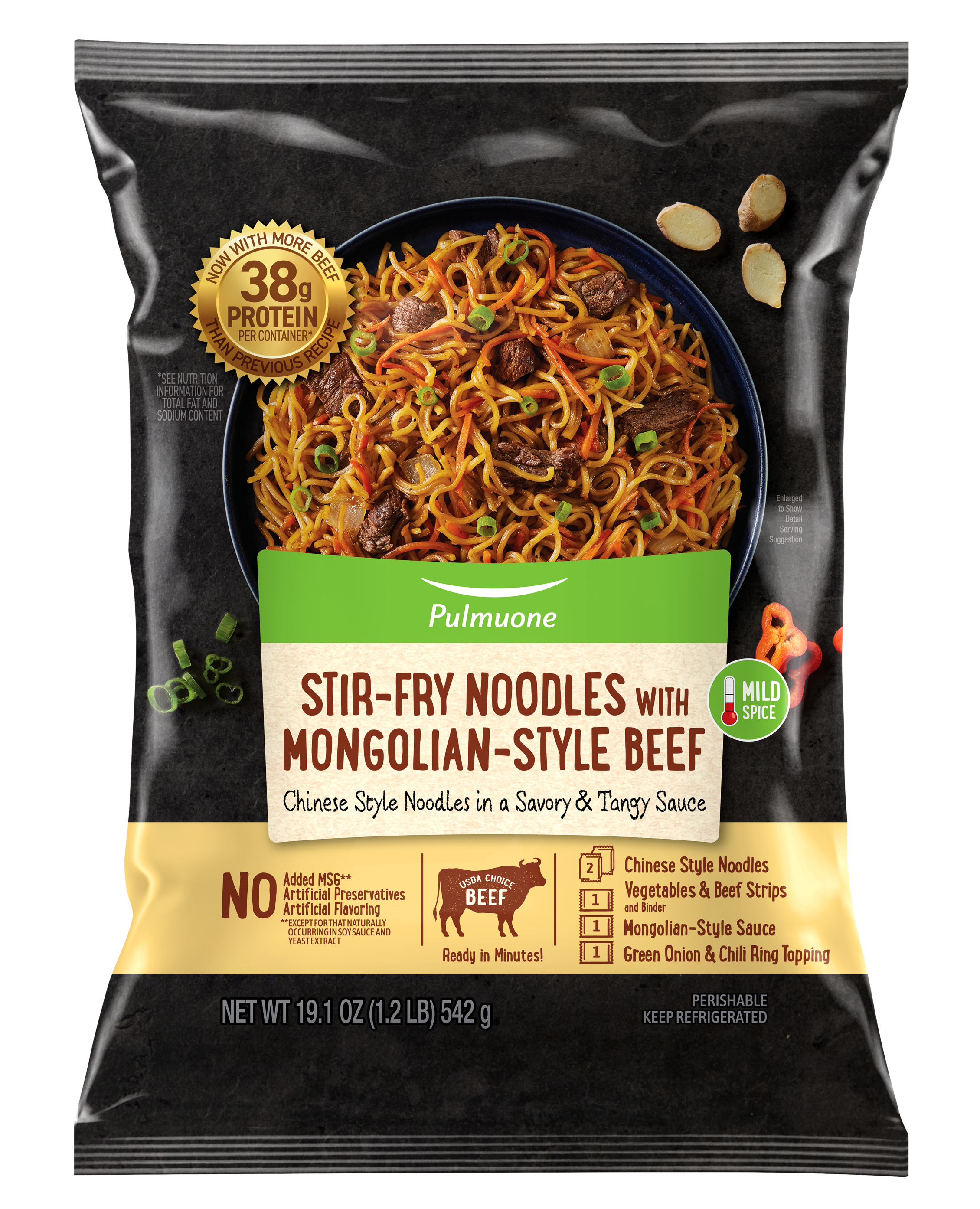 Mongolian Beef Stir Fry Packaging