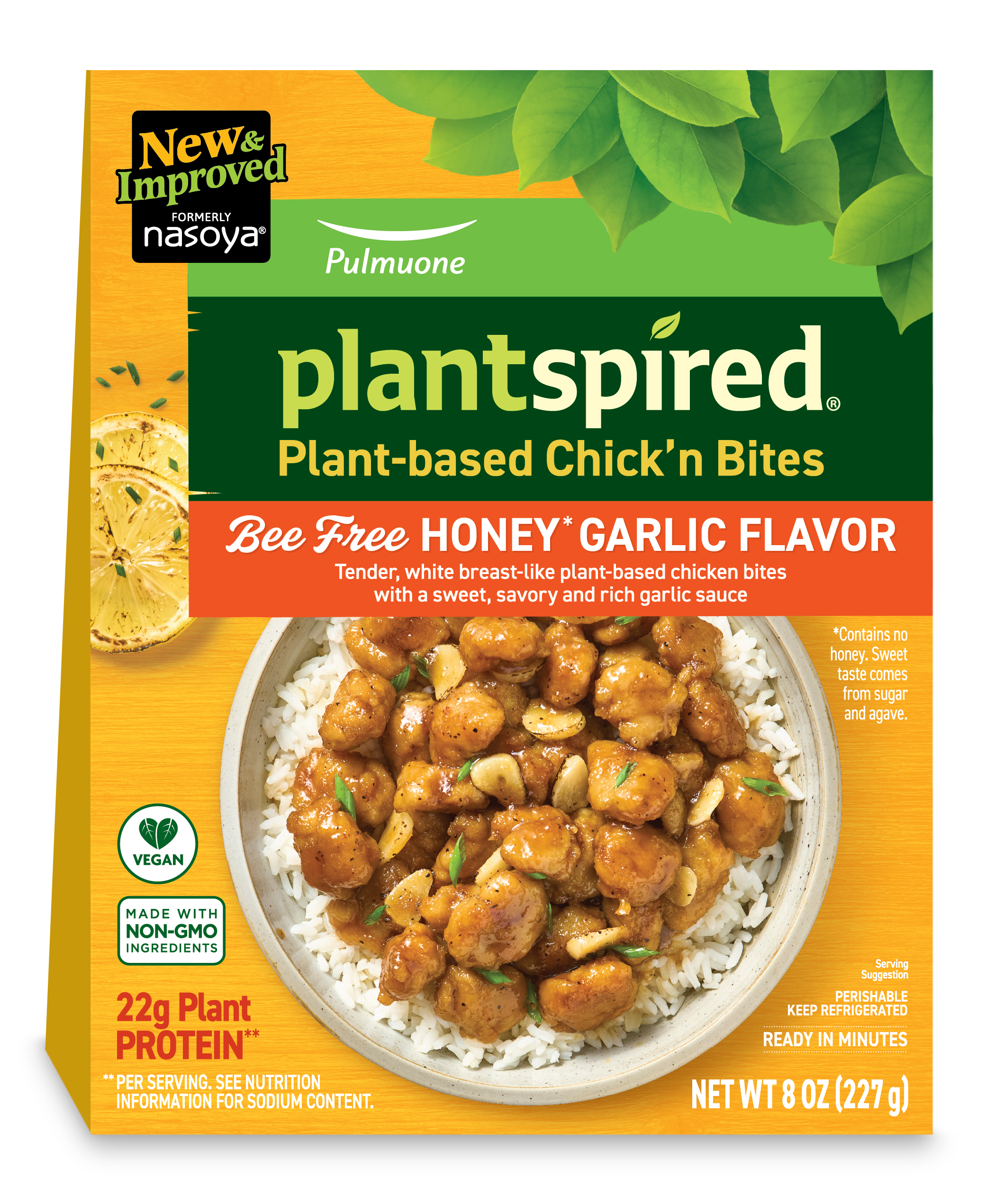 Plantspired Honey Garlic Plant-Based Chick’n package