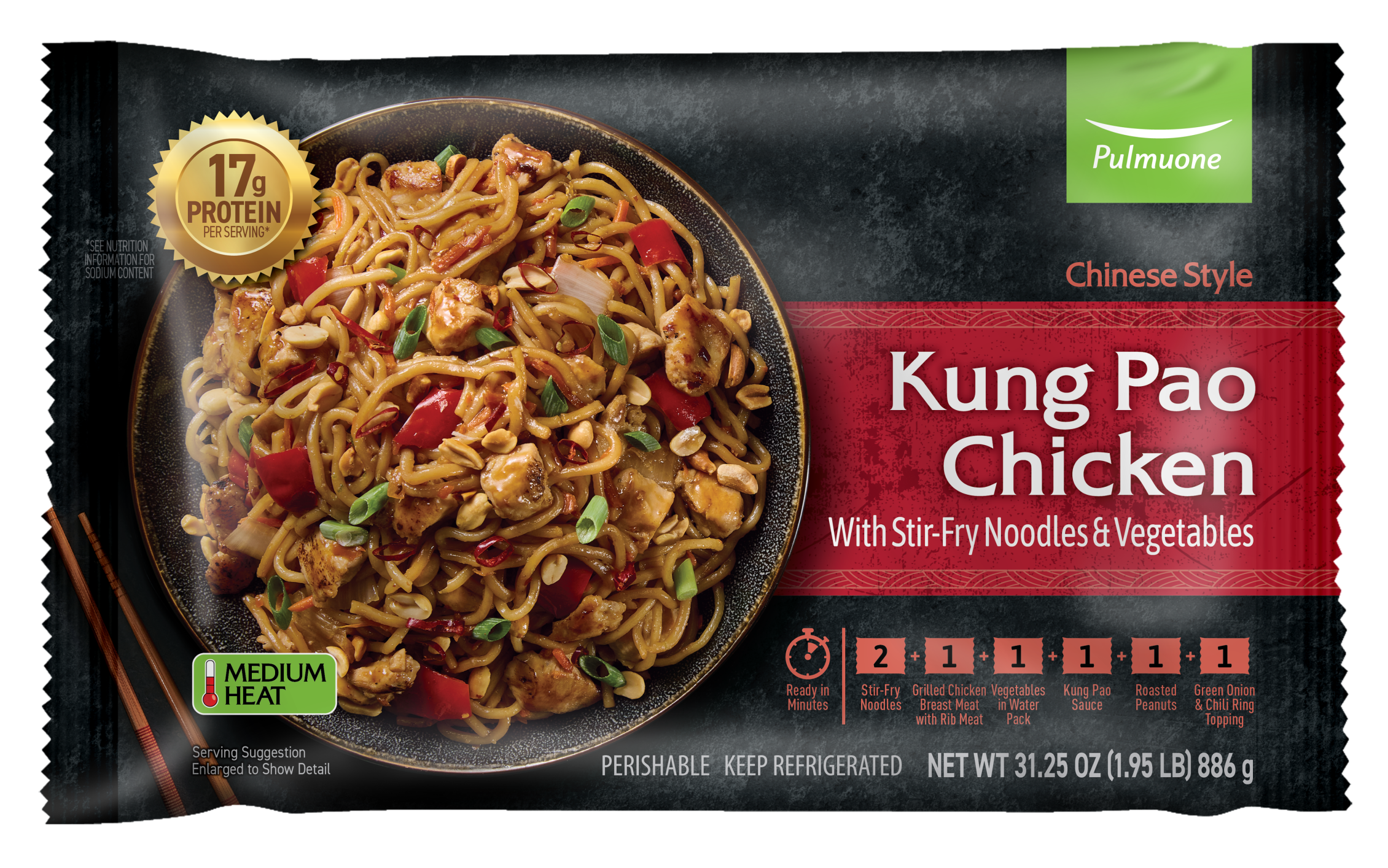 Kung Pao Chicken packaging